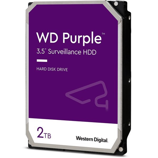 Акція на Жесткий диск WD  2TB 3.5" 256MB SATA Purple Surveillance від MOYO