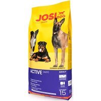 Сухой корм для активных взрослых собак Josera JosiDog Active с птицей, кукурузой и рисом, 15 кг