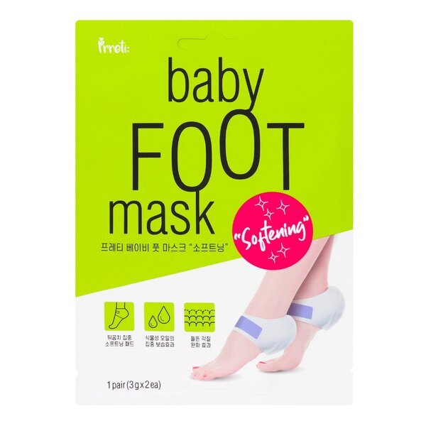 

Маска для ног смягчающая Prreti Baby Foot pair Softening 1шт