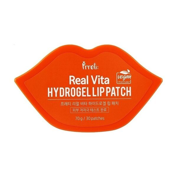

Патчи для губ увлажняющая Prreti Real Vita Hydrogel Lip Patch 30шт