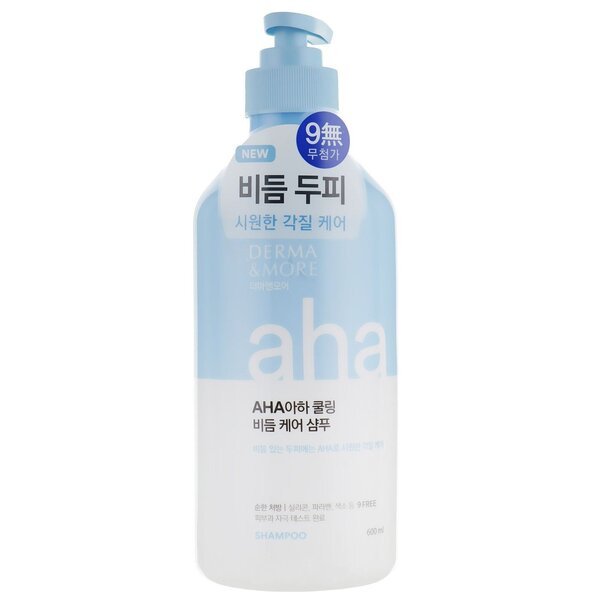 

Шампунь для чувствительной кожи головы Kerasys Derma&More AHA Cooling Dandruff Care 600мл