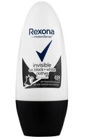 Антиперспірант кульковий Rexona Невидимий на чорному та білому одязі 50мл
