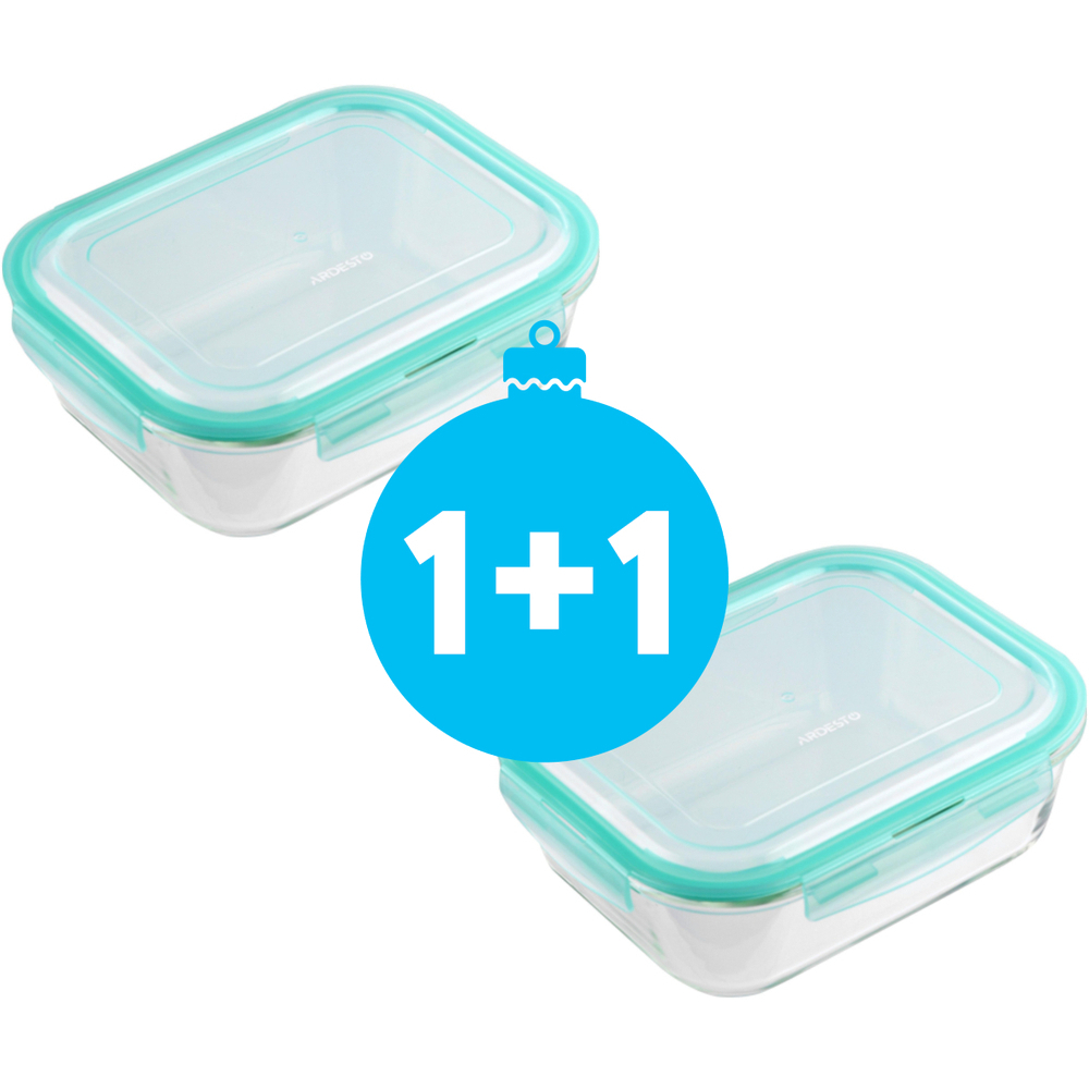 Контейнер для хранения ARDESTO Gemini 2260 мл, прямоугольный (AR1226RB) фото 