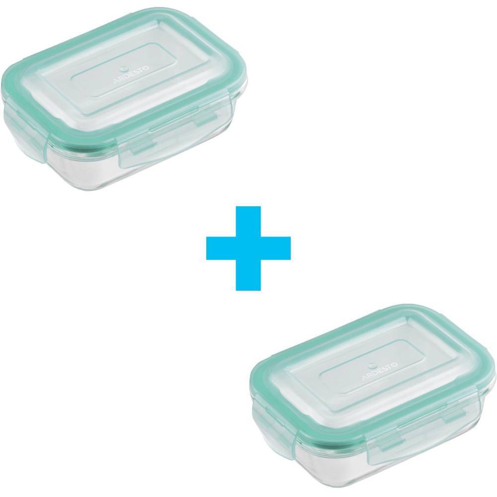 Контейнер для хранения ARDESTO Gemini 400 мл, прямоугольный (AR1240RB) фото 1