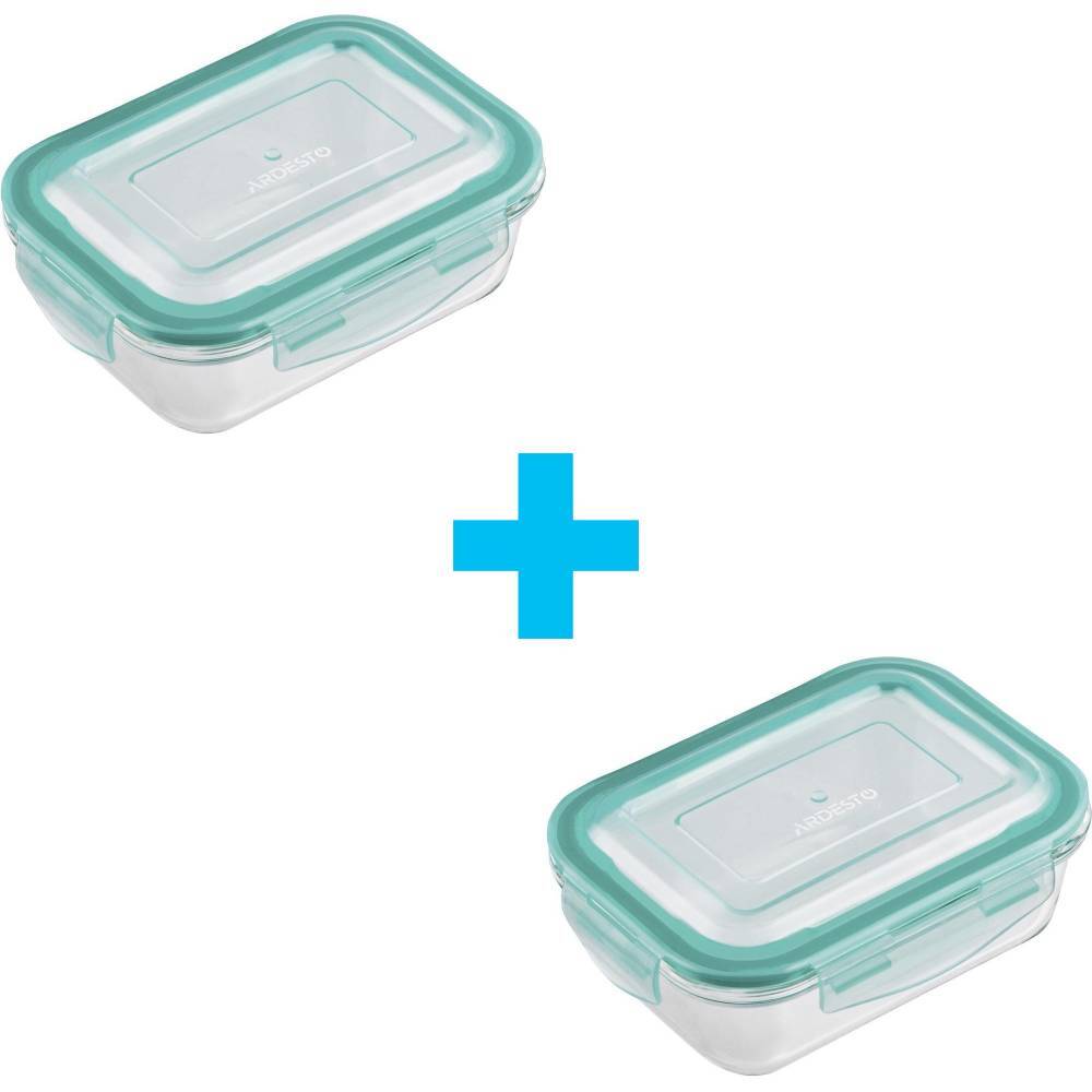 Контейнер для хранения ARDESTO Gemini 600 мл, прямоугольный (AR1260RB) фото 1