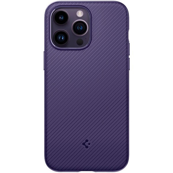 

Чехол Spigen для Apple iPhone 14 Pro Max Mag Armor MagFit, Deep Purple