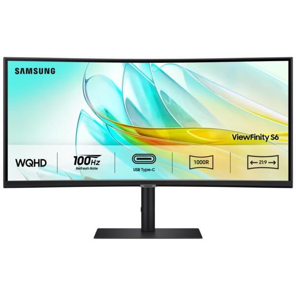 

Монитор 34" SAMSUNG S34C650 (LS34C650UAIXCI)