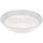 Тарелка суповая Ardesto Siena 20 см, бело-серая (AR2920SW)