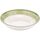Тарелка суповая Ardesto Siena 20 см, бело-зеленая (AR2920SWG)