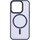 Чохол 2Е Basic для Apple iPhone 15 Pro, Soft Touch MagSafe Cover, Dark Blue (2E-IPH-15PR-OCLS-DB)