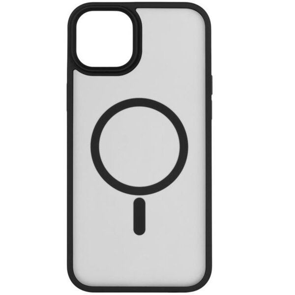 Акція на Чехол 2Е Basic для Apple iPhone 15 Plus, Soft Touch MagSafe Cover, Black (2E-IPH-15PRM-OCLS-BK) від MOYO