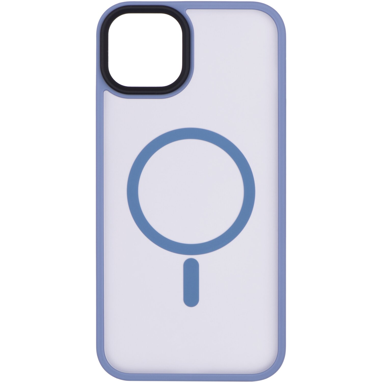 Чехол 2Е Basic для Apple iPhone 15 Plus, Soft Touch MagSafe Cover, Light Blue (2E-IPH-15PRM-OCLS-BL) фото 