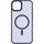 Чохол 2Е Basic для Apple iPhone 15 Plus, Soft Touch MagSafe Cover, Dark Blue (2E-IPH-15PRM-OCLS-DL)