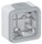 Plexo Legrand коробка накладного монтажа с мембранными сальниками 1 пост серый