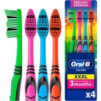Зубная щетка Ora-B Colors средней жесткости 4шт