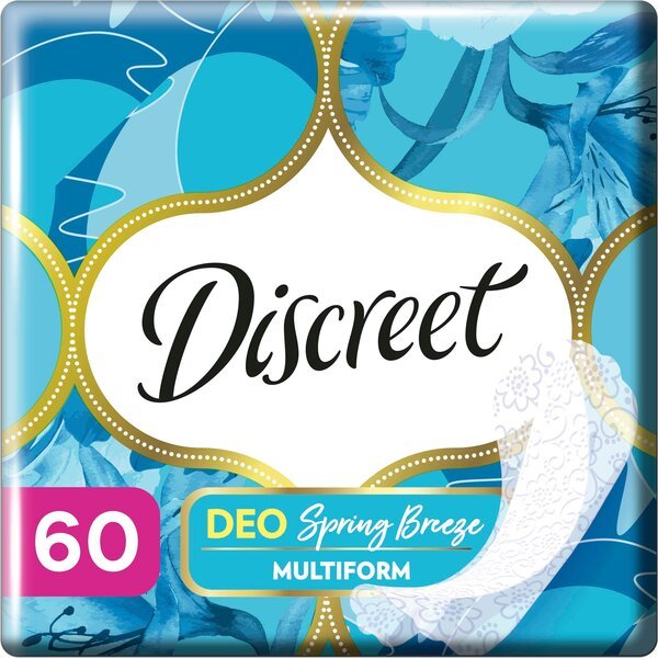 Прокладки ежедневные Discreet Deo Spring Breeze 60шт