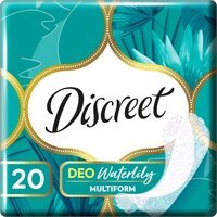 Прокладки ежедневные Discreet Deo Water Lily Single 20шт
