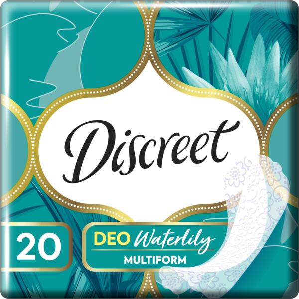 

Прокладки ежедневные Discreet Deo Water Lily Single 20шт