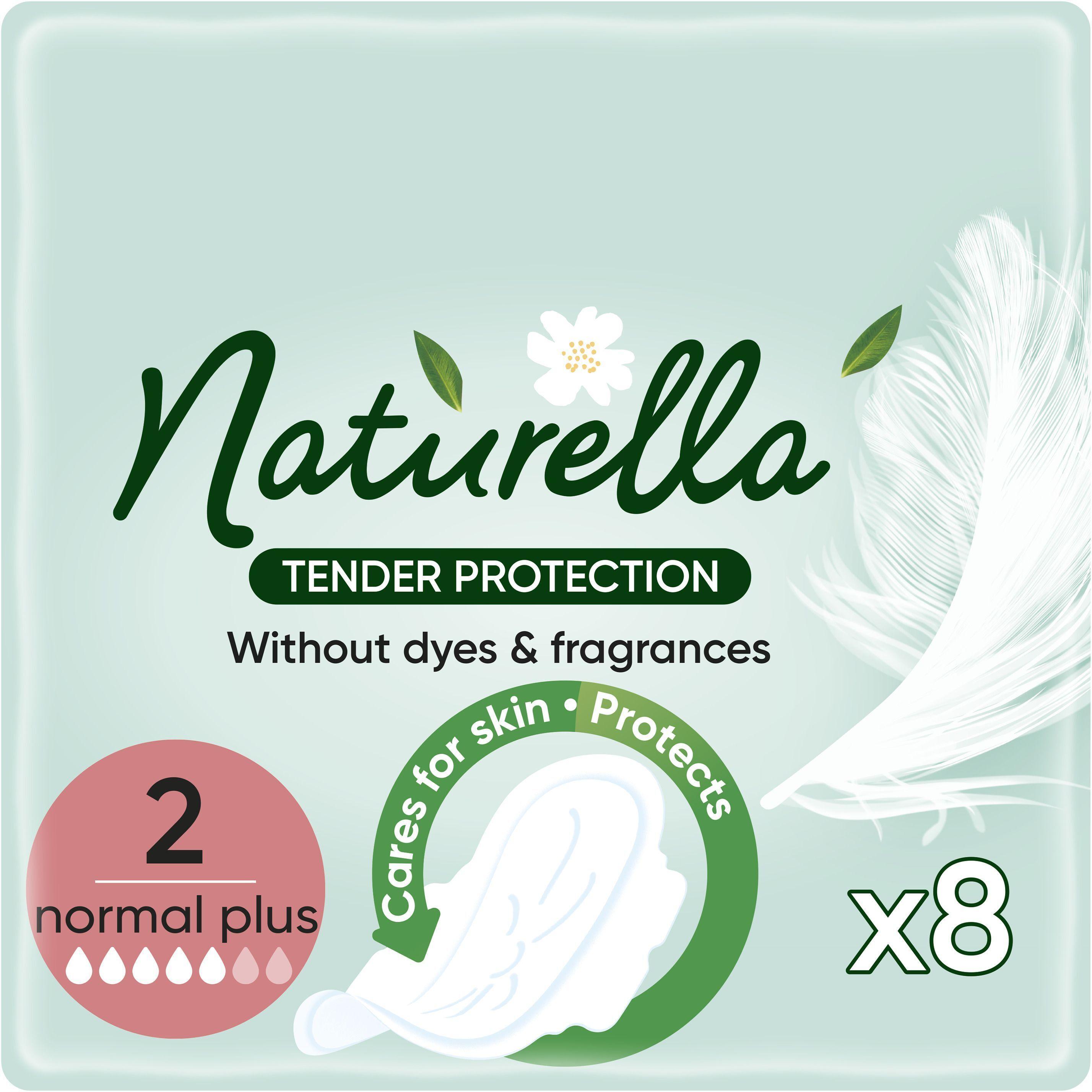 Гігієнічні прокладки Naturella Ніжний Захист Normal Plus (Розмір 2) 8 штфото1