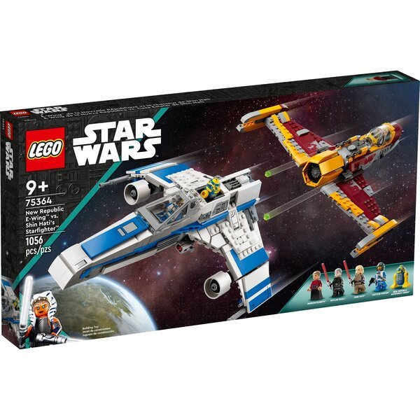 Акція на LEGO 75364 Star Wars  Истребитель Новой Республики «E-Wing» против Звездного истребителя Шин Х від MOYO