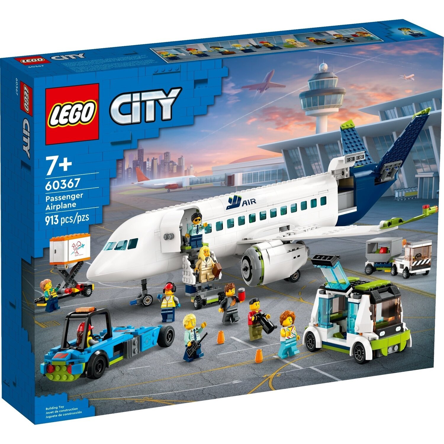 LEGO 60367 City Пассажирский самолет фото 