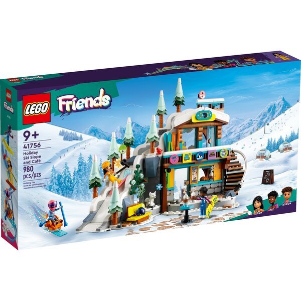 Акція на LEGO 41756 Friends Праздничная горнолыжная трасса и кафе від MOYO
