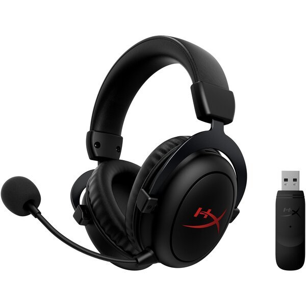 Акція на Игровая гарнитура HyperX Cloud II Core WL, Black (6Y2G8AA) від MOYO