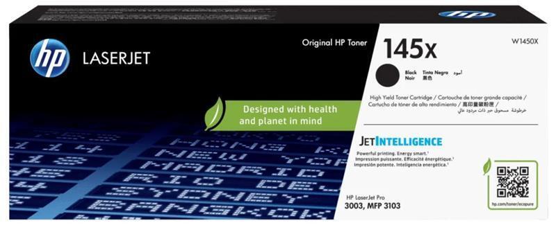 Картридж лазерный HP 145X LJ Pro 3003/3103 Black (3 800 стр) (W1450X) фото 