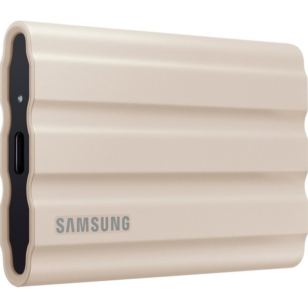 Портативный SSD Samsung 1TB USB 3.2 Gen 2 1050 MB/s Beige T7 (MU-PE1T0K/EU)