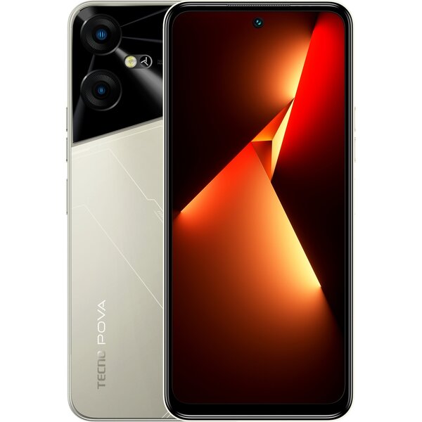 

Смартфон TECNO POVA NEO 3 (LH6n) 4/128GB Amber Gold