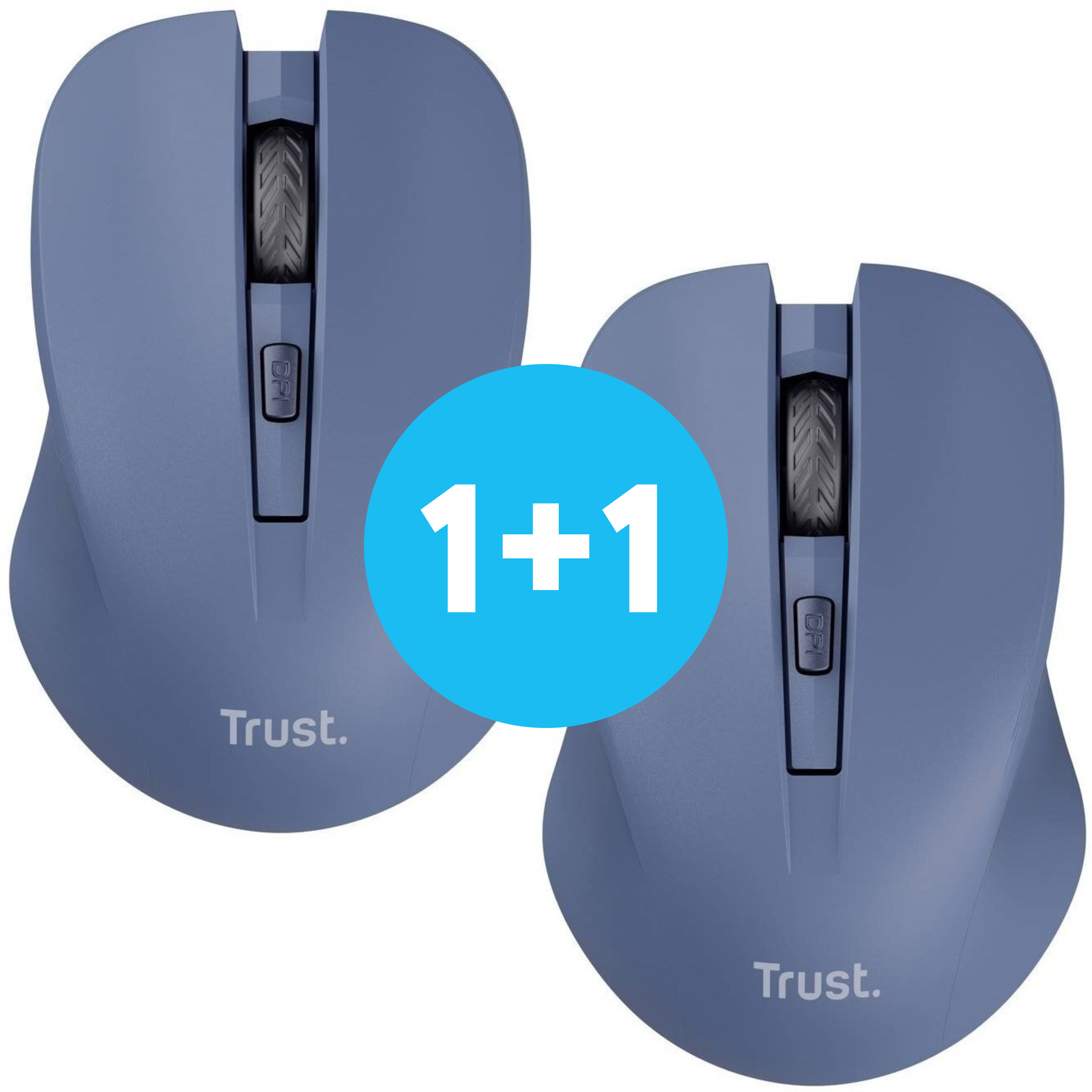 Мышь Trust MYDO silent, WL, Blue (25041_TRUST) фото 1