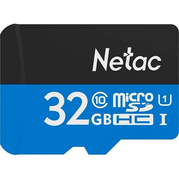Акція на Карта памяти Netac microSD 32GB C10 UHS-I R80MB/s + SD (NT02P500STN-032G-R) від MOYO