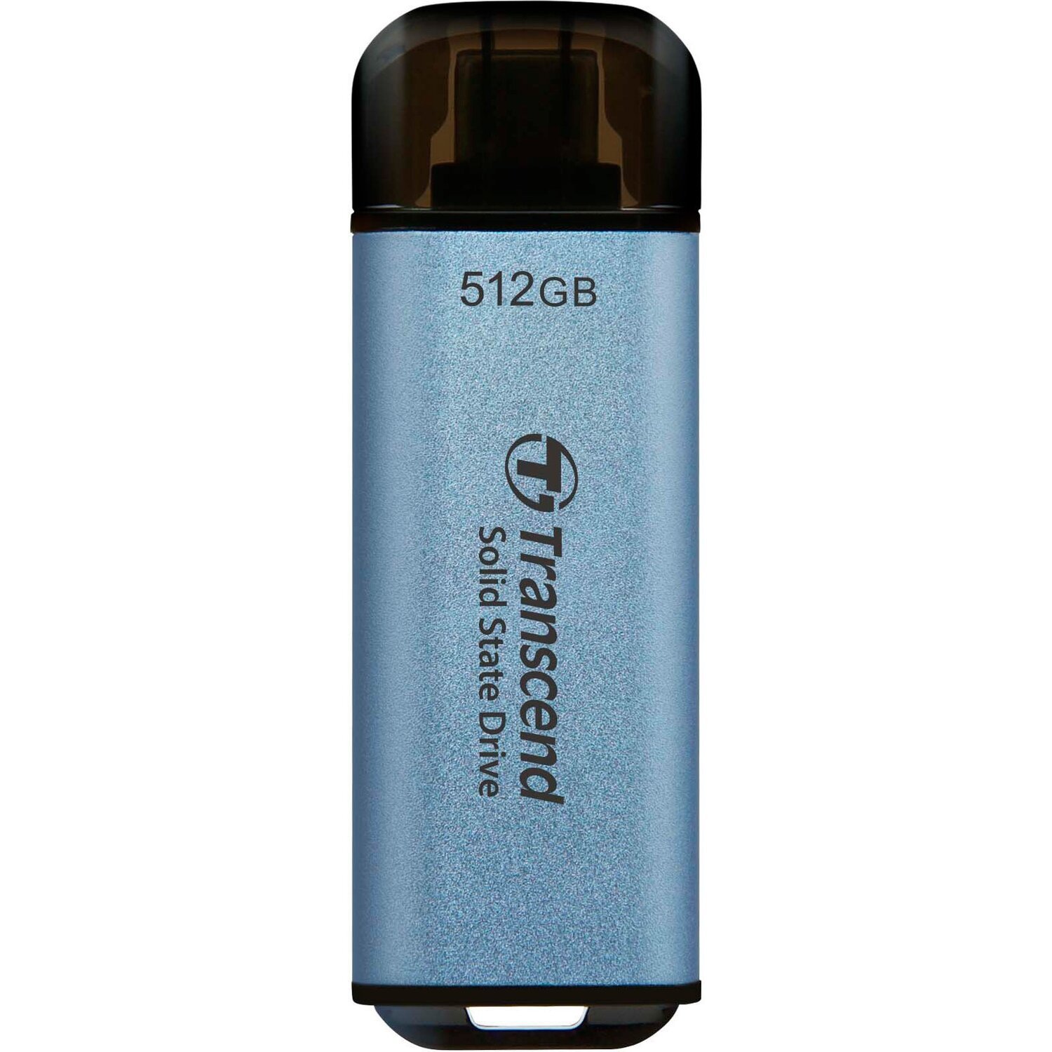 Портативный SSD TRANSCEND 512GB USB 3.1 Gen 2 Type-C ESD300 Blue (TS512GESD300C) фото 