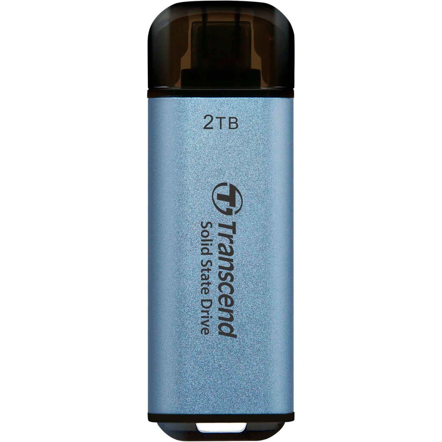 Портативный SSD TRANSCEND 2TB USB 3.1 Gen 2 Type-C ESD300 Blue (TS2TESD300C) фото 