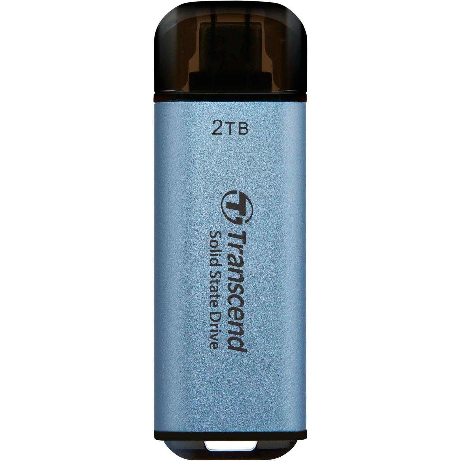 Портативный SSD TRANSCEND 2TB USB 3.1 Gen 2 Type-C ESD300 Blue (TS2TESD300C) фото 1