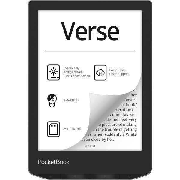 Акція на Электронная книга PocketBook 629 Mist Grey від MOYO