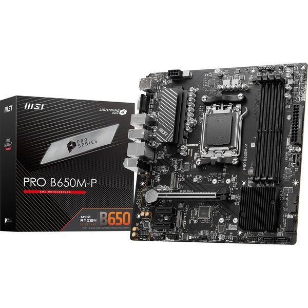 

Материнcкая плата MSI PRO B650M-P sAM5 (911-7E27-001)