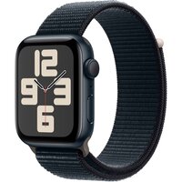 Смартгодинник Apple Watch SE GPS 44mm Midnight Aluminium Case with Midnight Sport Loop