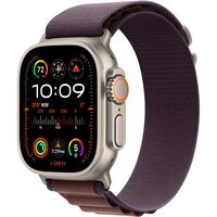 Смарт-часы Apple Watch Ultra 2 GPS + Cellular, 49mm Titanium Case with Indigo Alpine Loop - Large