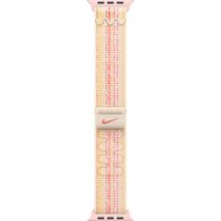 Ремінець Apple для 41mm Starlight/Pink Nike Sport Loop (MUJW3ZM/A)