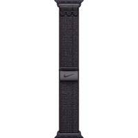 Ремінець Apple для 45mm Black/Blue Nike Sport Loop (MUJX3ZM/A)