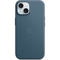 Чехол Apple для iPhone 15 FineWoven Case with MagSafe Pacific Blue (MT3G3ZM/A)