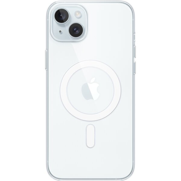 Чохол Apple для iPhone 15 Plus Clear Case with MagSafe (MT213ZM/A)