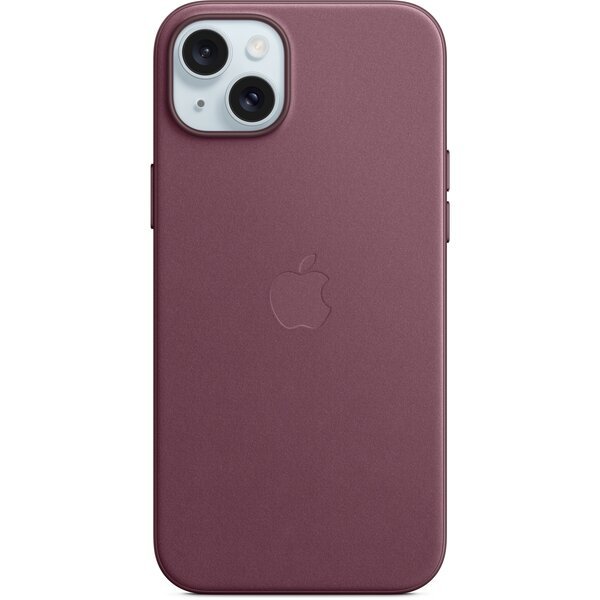 Акція на Чехол Apple для iPhone 15 Plus FineWoven Case with MagSafe Mulberry (MT4A3ZM/A) від MOYO