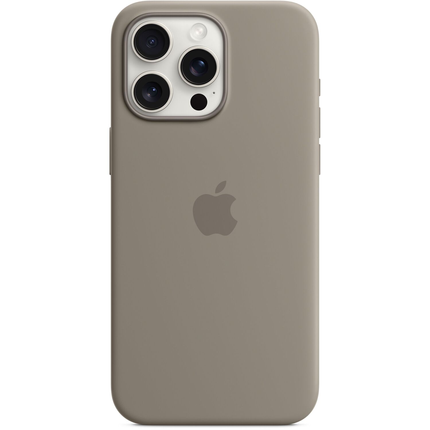 Чехол Apple для iPhone 15 Pro Max Silicone Case with MagSafe Clay (MT1Q3ZM/A) фото 