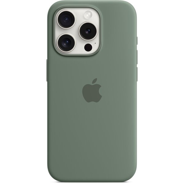 

Чехол Apple для iPhone 15 Pro Silicone Case with MagSafe Cypress (MT1J3ZM/A)