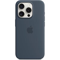 Чехол Apple для iPhone 15 Pro Silicone Case with MagSafe Storm Blue (MT1D3ZM/A)