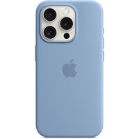 Чехол Apple для iPhone 15 Pro Silicone Case with MagSafe Winter Blue (MT1L3ZM/A)