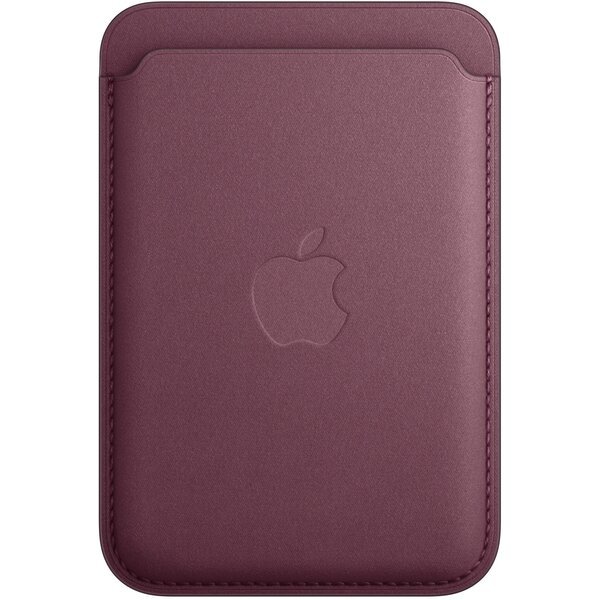 Акція на Чехол-бумажник Apple для iPhone FineWoven Wallet with MagSafe Mulberry (MT253ZM/A) від MOYO