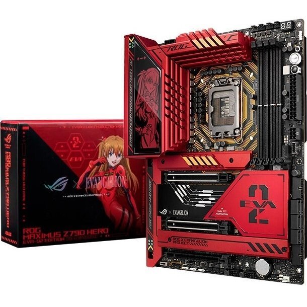 Материнcкая плата ASUS ROG MAXIMUS Z790 HERO EVA-02 s1700 (90MB1FL0-M0EAY0) фото 1